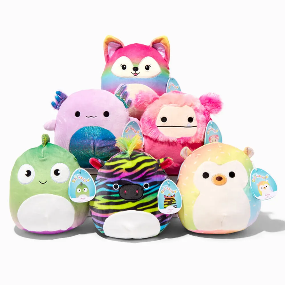 Claire's Squishmallows™ 8" Colorful Crew Toy Styles May Vary | Bridge Street Town