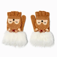 Reindeer Convertible Gloves