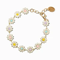 Pastel Daisy Chain Bracelet