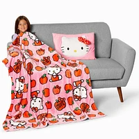 Hello Kitty® Forever Sweet Silk Touch Throw Blanket with Plush Pocket Pillow (ds)