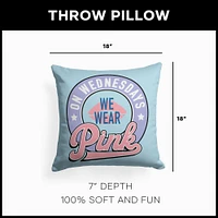 Mean Girls™ x Claire's Pink Throw Pillow