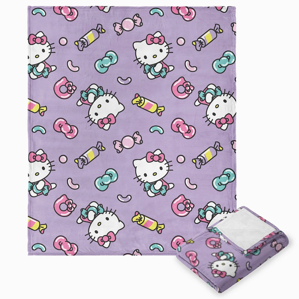 Hello Kitty® Candy Cute Silk Touch Throw (ds)