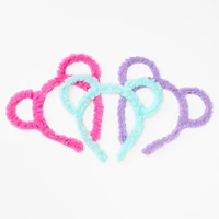 Claire's Club Furry Animal Ears Headbands - 3 Pack