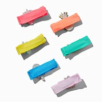 Claire's Club Summer Fruit Hair Clips - 6 Pack
