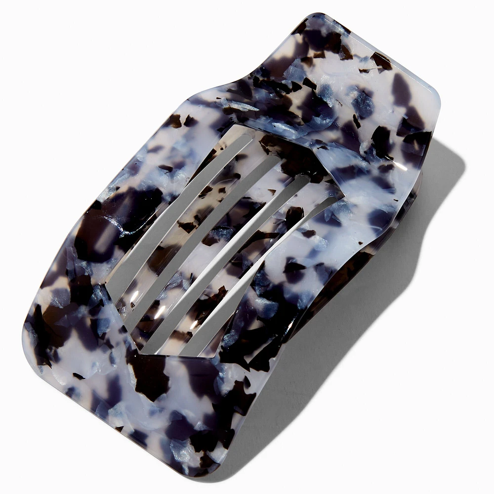Gray Tortoiseshell Yoga Hair Claw