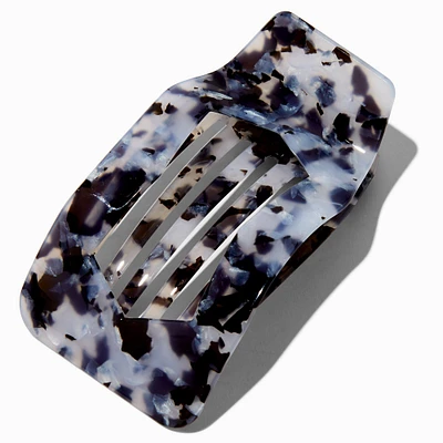 Gray Tortoiseshell Yoga Hair Claw
