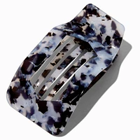Gray Tortoiseshell Yoga Hair Claw