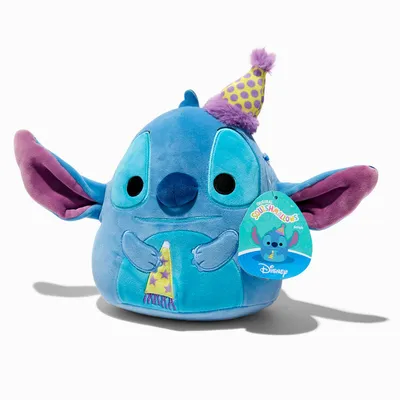 Squishmallows™ Disney Stitch 8" Birthday Plush Toy