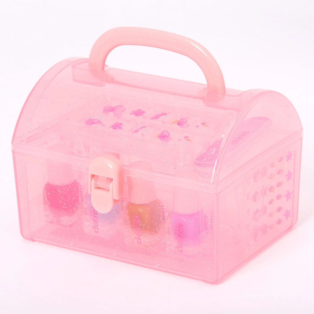 Claire's Club Springtime Nail Kit Treasure Chest