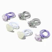 Claire's Club Koala Bear Hair Ties - 6 Pack