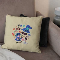 Disney Stitch Chillin' Printed Throw Pillow (ds)