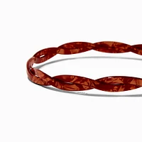 Tortoiseshell Twist Headband