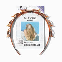 Localoc® for Claire's Twist 'n' Clip® Tortoiseshell Headband