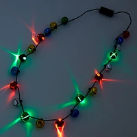 Christmas Bells Light-Up Necklace