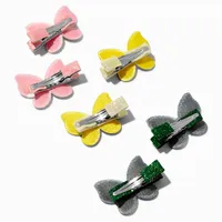 Holographic Butterfly Hair Clips - 6 Pack