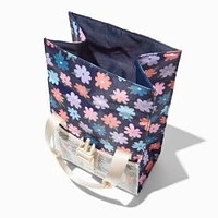 Pastel Daisy Blue Lunch Box