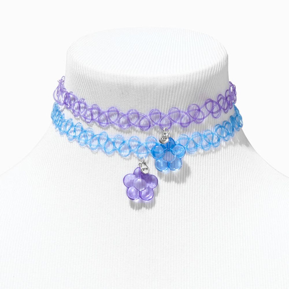 Claire's Best Friends Daisy Tattoo Choker Necklaces - 2 Pack | Alexandria  Mall