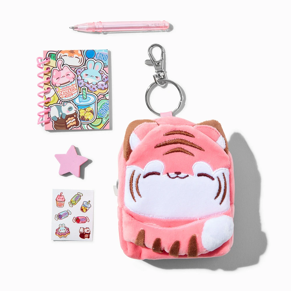 Tiger 4'' Backpack Stationery Set