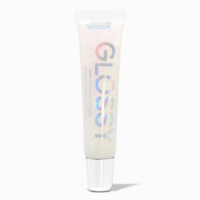 Glossy Glitter Lip Gloss - Clear