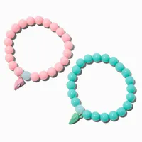 Best Friends Split Heart Beaded Bracelets