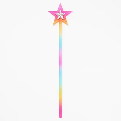 Claire's Club Rainbow Star Wand