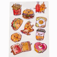 Grafix® Foodie Shaker Stickers - 10 Pack