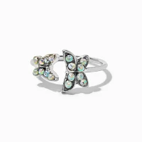 Claire's Club Mixed Metals Butterfly Rings - 5 Pack