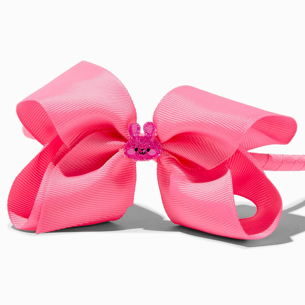 Claire's Club Bow & Glitter Headbands - 3 Pack