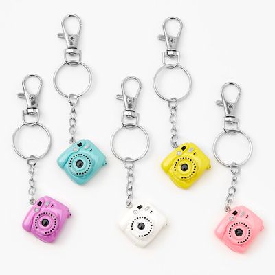 Best Friends Rainbow Camera Keychains - 5 Pack