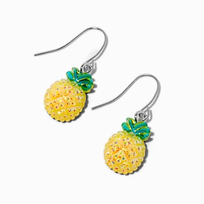 Iridescent AB Pineapple Drop Earrings