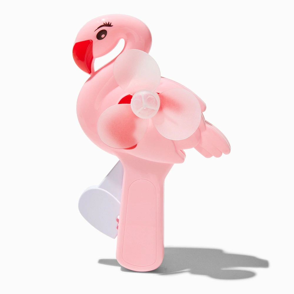 Flamingo Hand Crank Fan