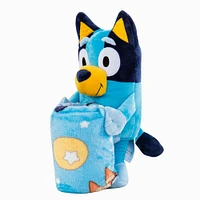 Bluey Hugger Pillow & Silk Touch Throw Set