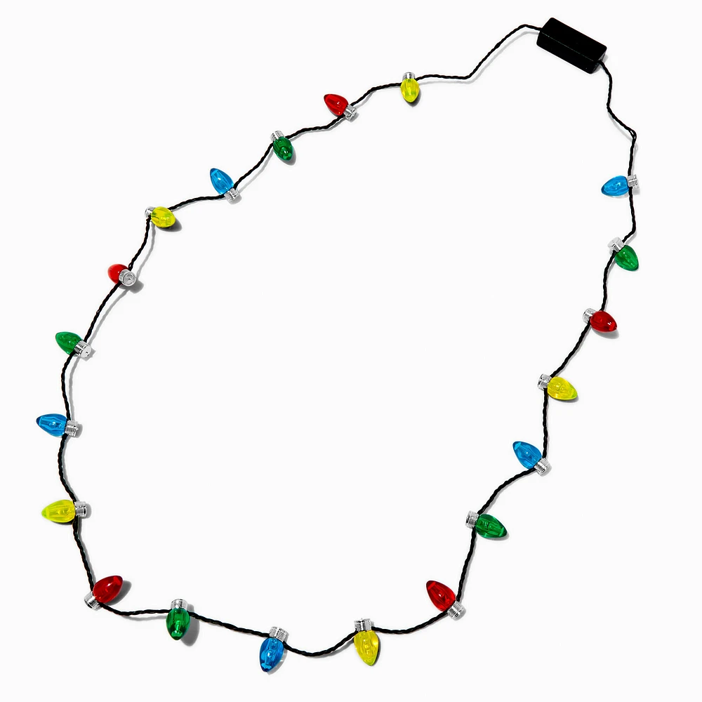 Christmas Lights Small Light-Up Necklace