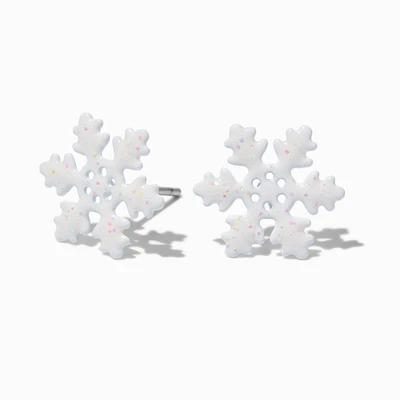 Snowflake Stud Earrings