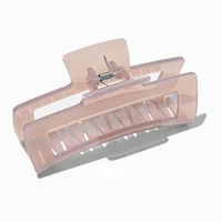 Purple Large Rectangular Hair Claw