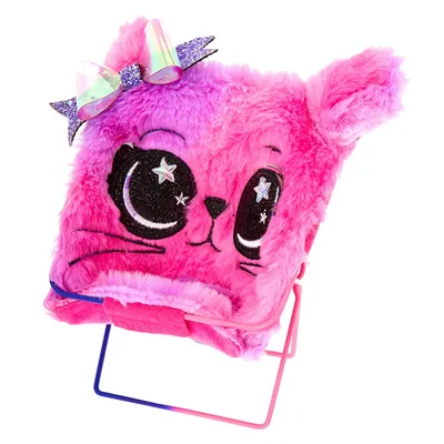 Space Kitty Papasan Chair Phone Holder - Pink