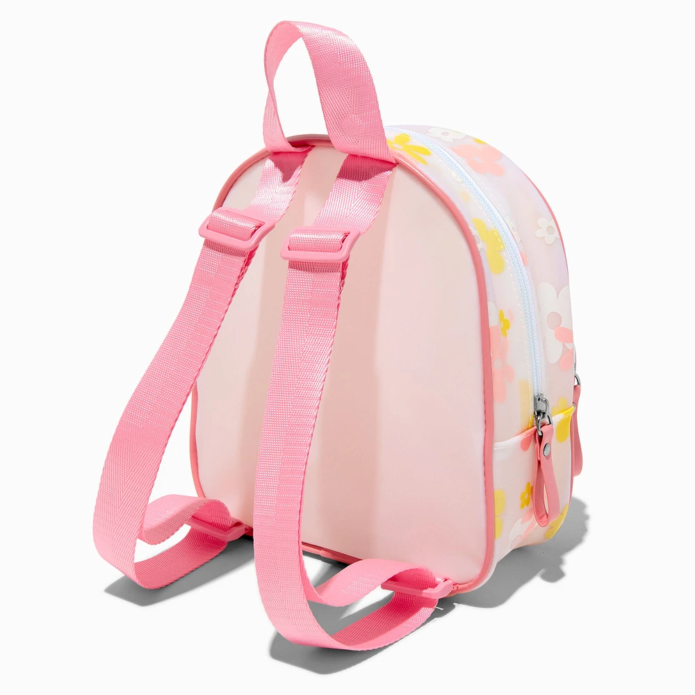 Claire's Club Daisy Print Mini Backpack