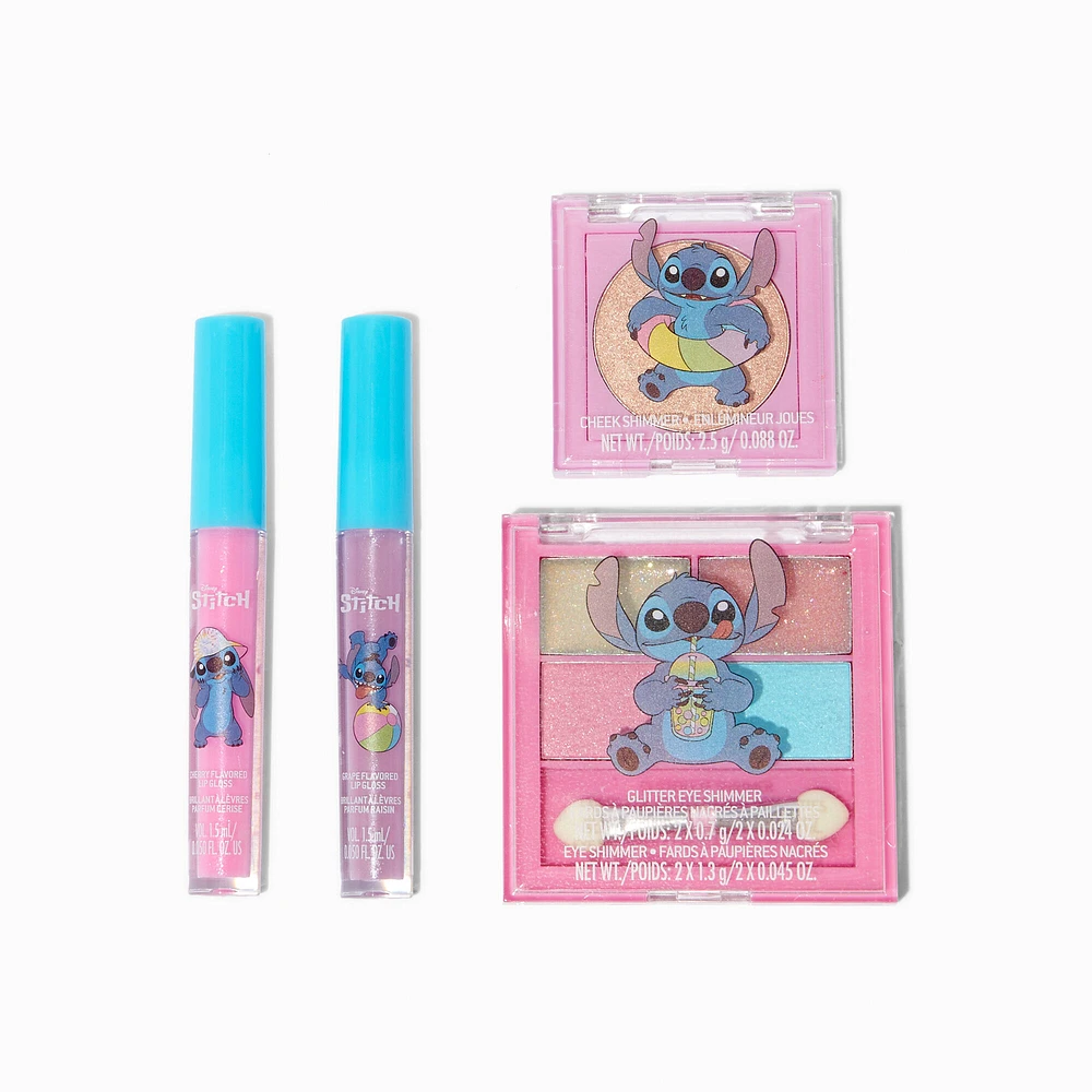 Disney Stitch Claire's Exclusive Summer Makeup Bag Set