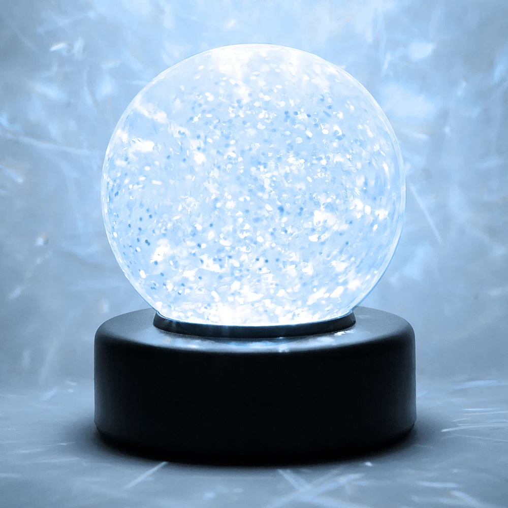 Color Changing Glitter Globe Accent Light