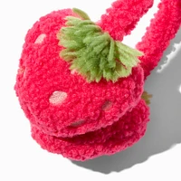 Red Strawberry Ear Muffs