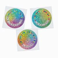 StickerBeans® x Claire's Friendship Bracelet Rhinestone Sticker Set - 4 Pack