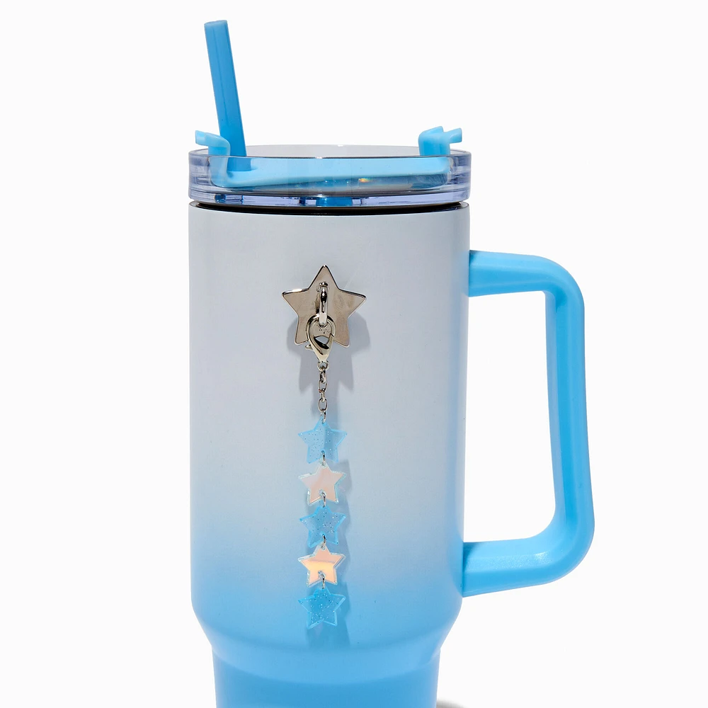 Blue Star Water Bottle Charm