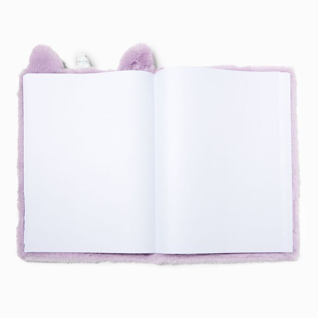 Claire's Purple Butterfly Unicorn Sketchbook