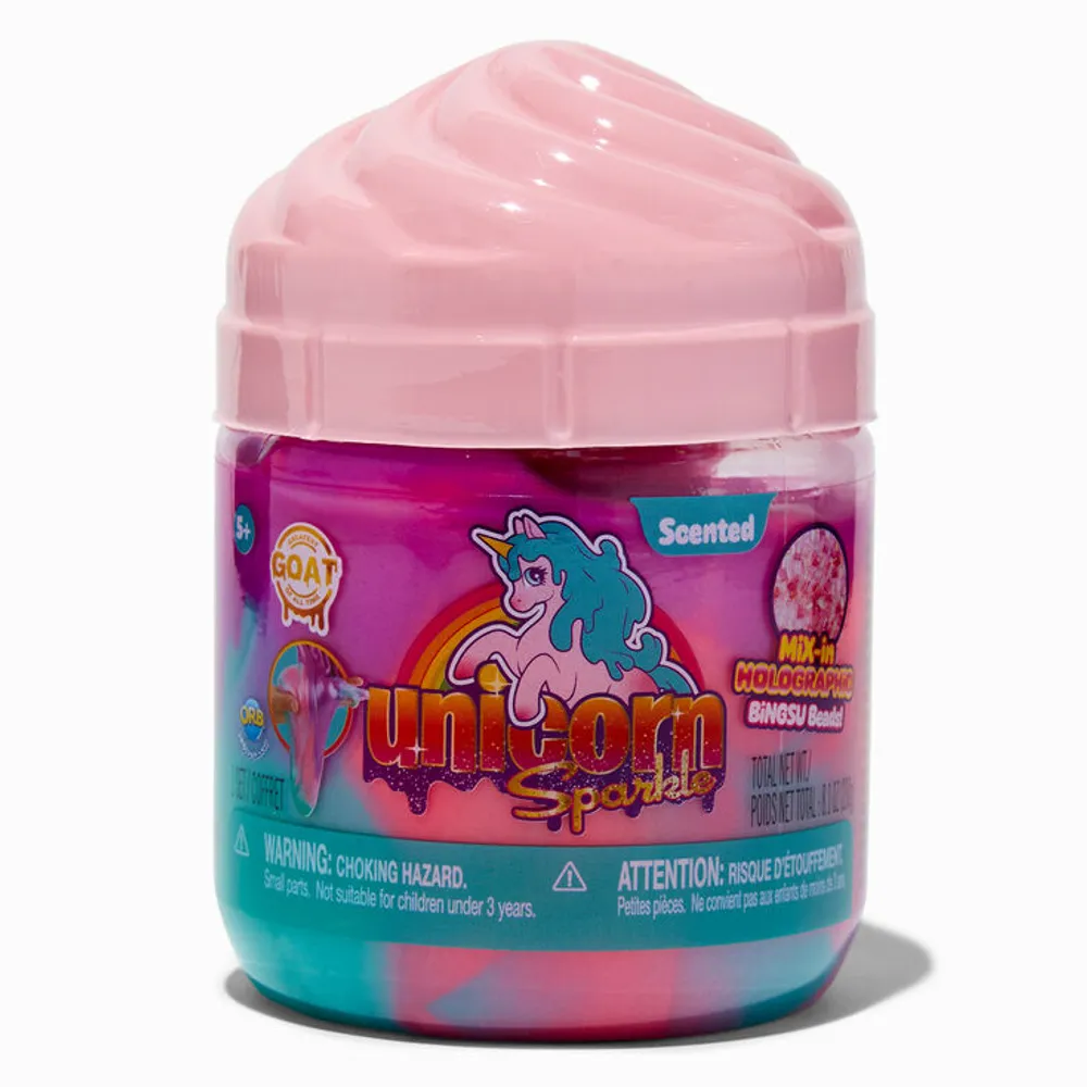 Claire's Orb™ Unicorn Sparkle Scented Slime Kit