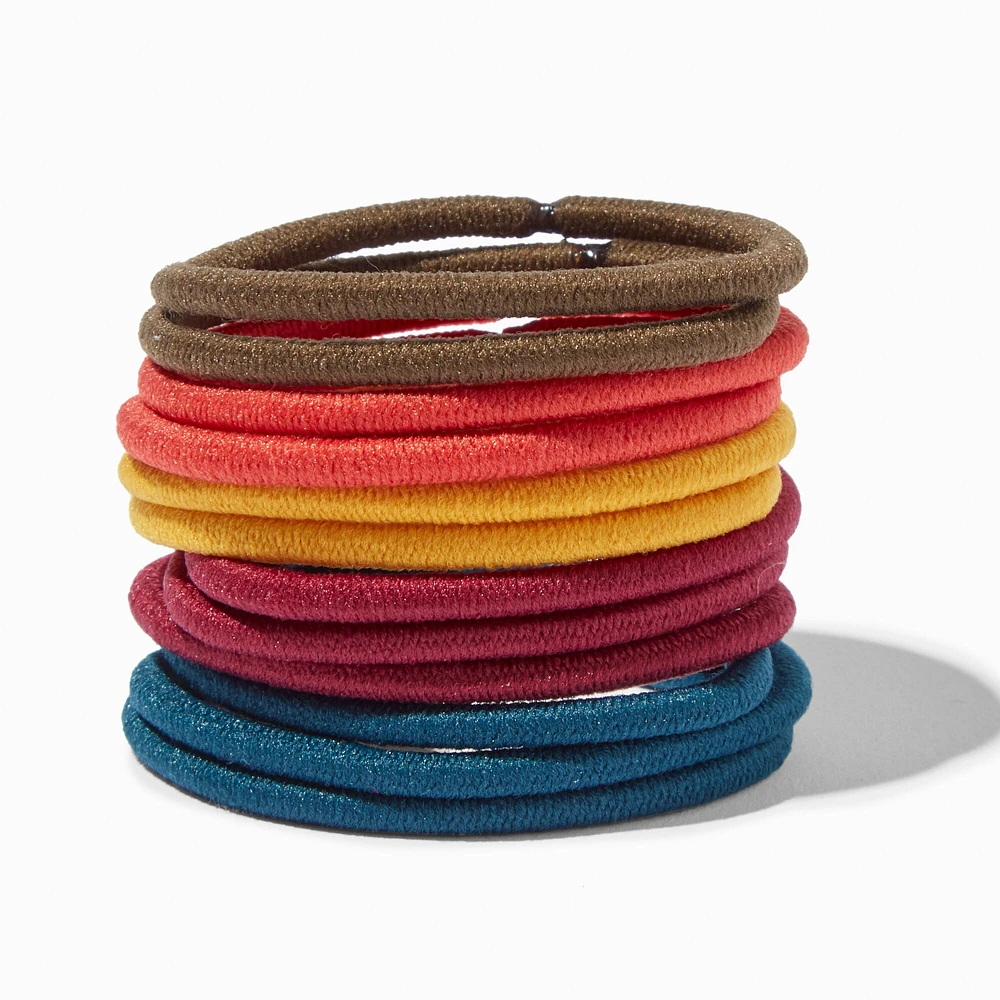 Fall Luxe Hair Ties - 12 Pack