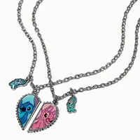 Disney Stitch Claire's Exclusive BFF Split Heart Necklace Set - 2 Pack