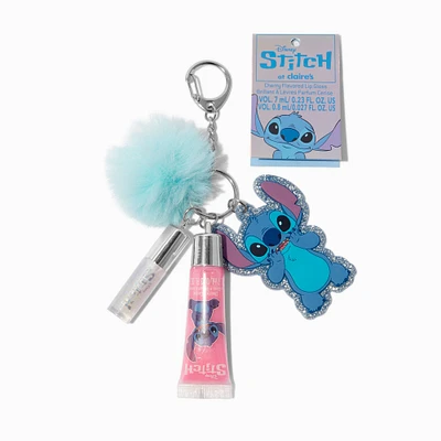 Disney Stitch Claire's Exclusive Lip Gloss Keychain