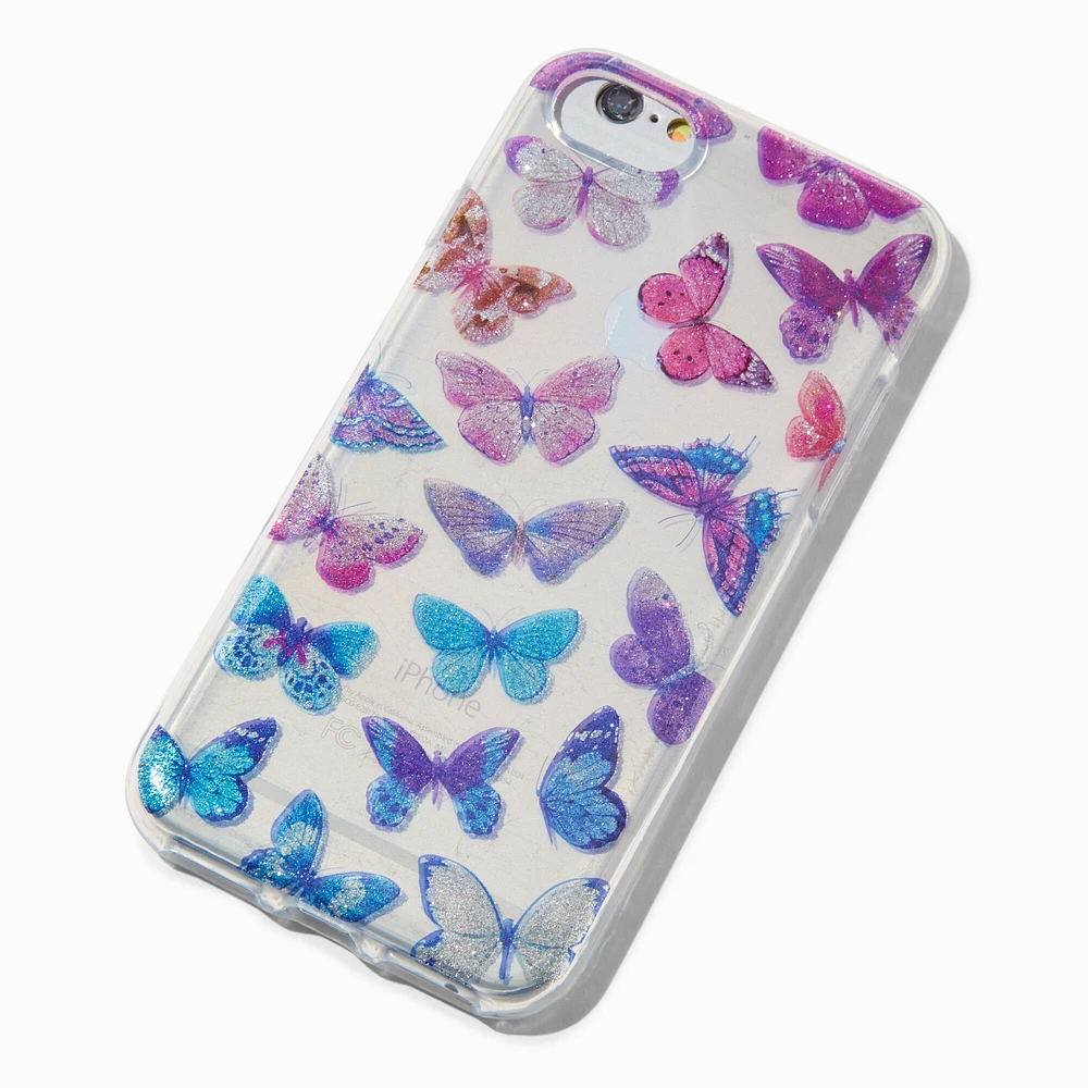 Glittery Butterflies Phone Case - Fits iPhone® 6/7/8/SE