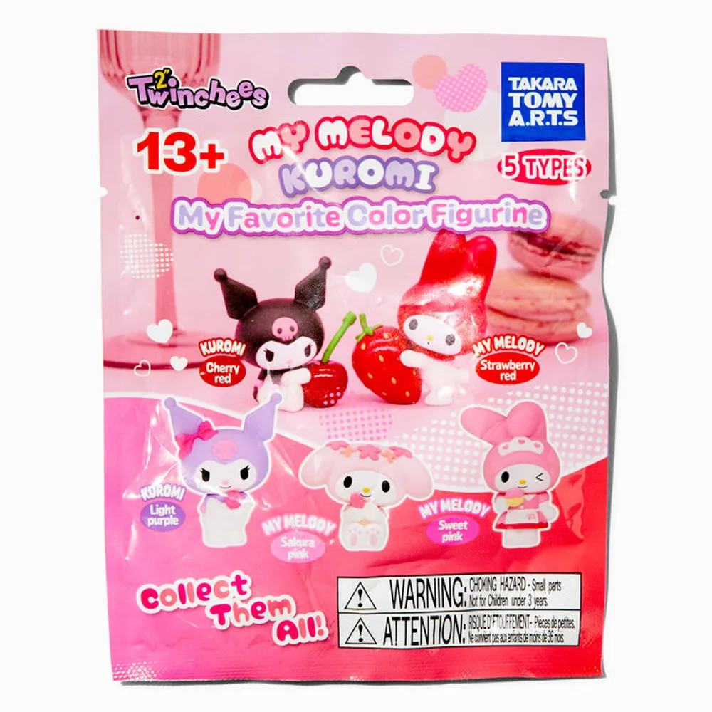 My Melody® Kuromi® My Favorite Color Figurine Blind Bag - Styles Vary