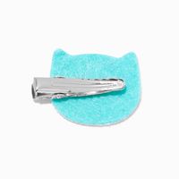 Claire's Club Glitter Cat Hair Clips - 6 Pack